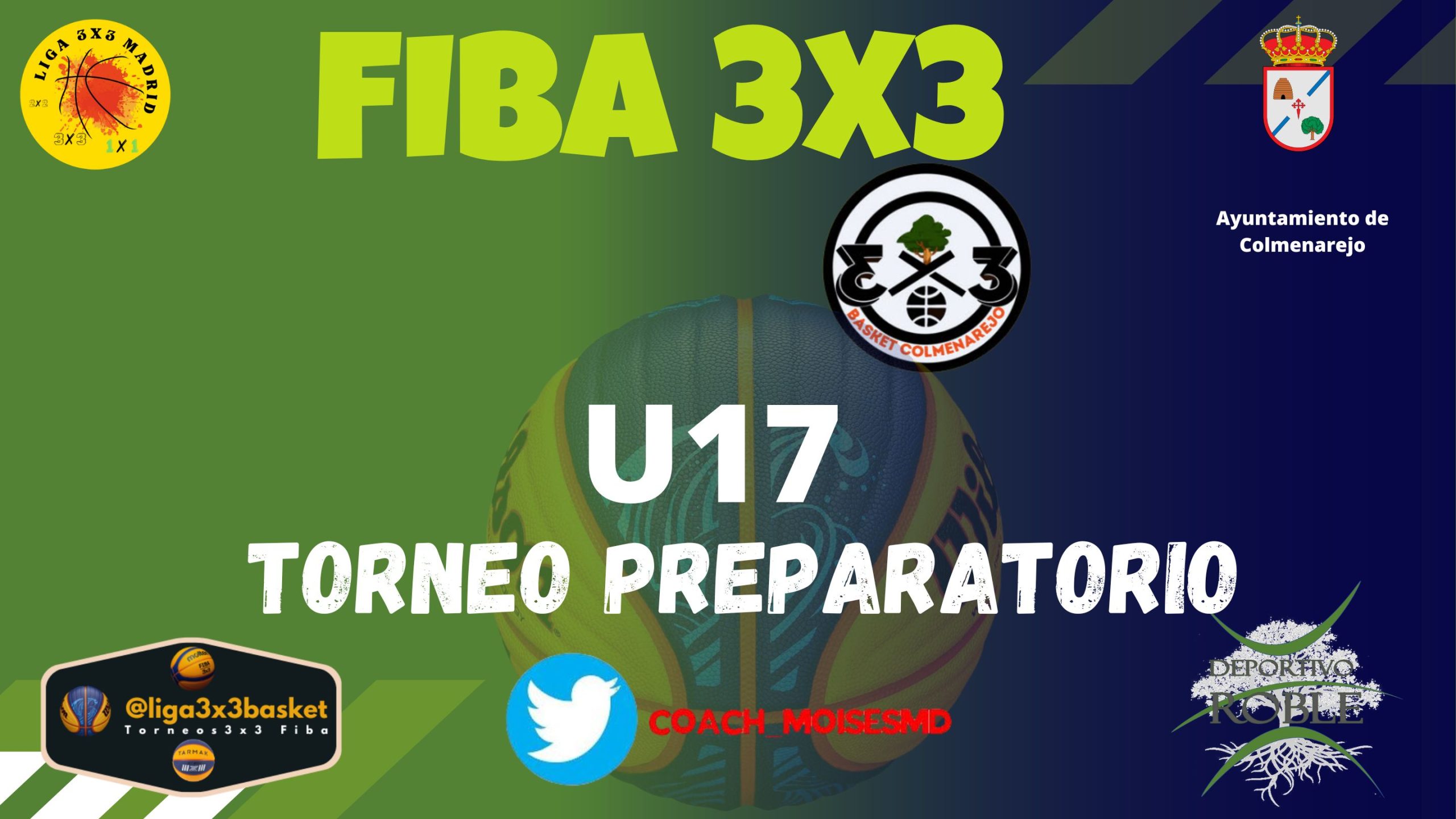 Torneo Preparatorio Campeonato U17 Madrid Masculino  Fiba 3×3