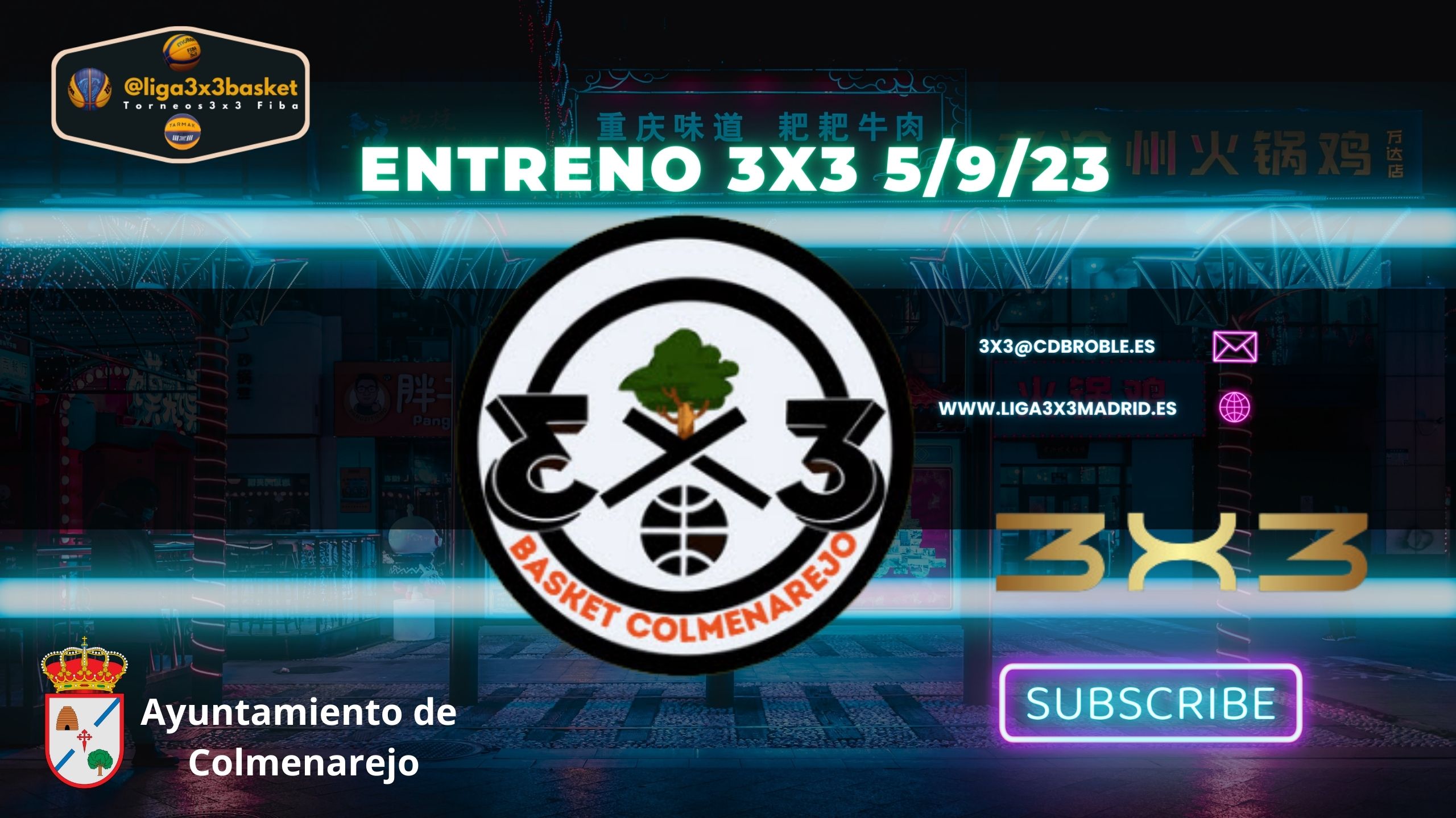 Entrenamientos Fiba 3×3 – Buscamos jugadores, ven a probar gratis !